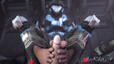 Kat's Bare Feetjob by AnKhajiit . .