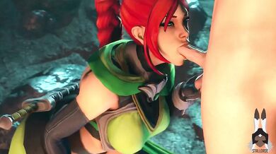 Cassie's Jaw-Dropping BJ Skills Exposed in 'Paladins Stallorde'