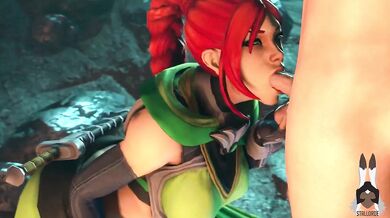 Cassie's Jaw-Dropping BJ Skills Exposed in 'Paladins Stallorde'