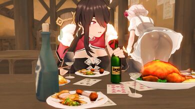 Naughty Nurses of Hell [Lesbian Insemination Orgy]