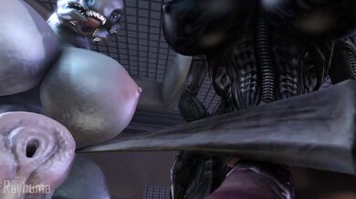 POV: Alien Slave Fuck Fest - Rayhuma