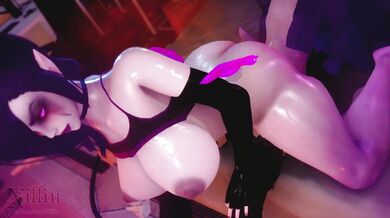 Morgana's Cybersexual Encounter with Nillin