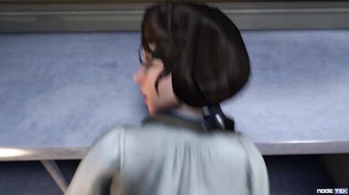 Elizabeth's Steamy Bathroom Romp with a Mysterious Stranger - nodeTEK