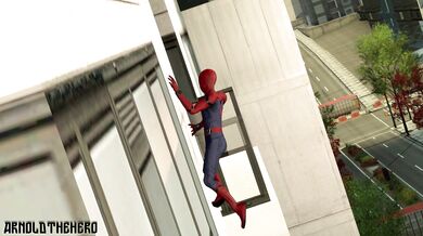 Spider-Man [Arnoldthehero] Gets Lucky in a Web of Pleasure