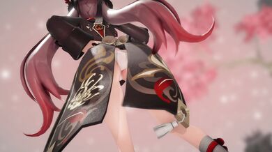 Genshin Dance Chocolate Disco (000MMD) could be rewritten as A Chocolatey Sexual Fever Dream featuring Genshin's Ecstatic Moves and Delicious Goodies (HD)