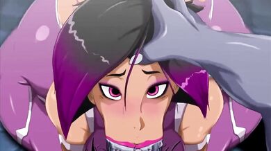Violet BJ Animation: Taimanin Gmeen's Hot Sucking Sex