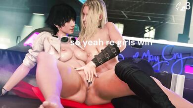 Naughty Nurses and Sexy Sluts: Resident Evil vs Devil May Cry Halloween Orgy