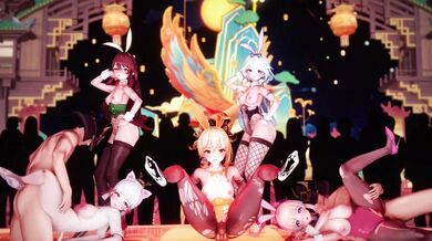 DanceSex Fiesta - Luminous Chicas {INTRO} (4K@60) [Lanzfh (09/2024)]