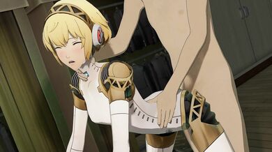 The final climax of Aigis's thirst.