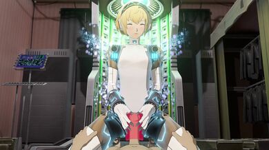 The final climax of Aigis's thirst.