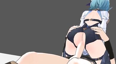 KishiBakura's Eula Animation Test: A Sexy Exploration of Desire and Passion!