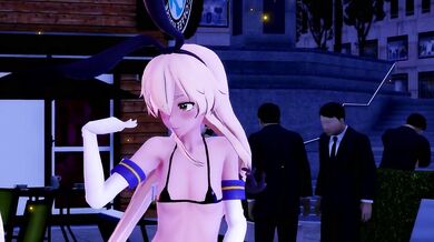 Taste of Darkness: A BDSM Threesome with Laysha, Shimakaze, and Abigail Williams