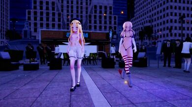 Taste of Darkness: A BDSM Threesome with Laysha, Shimakaze, and Abigail Williams