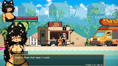Fryman receives a wet and wild blowjob from Gamerstruggles in the midst of his gaming marathon.