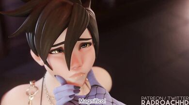 Tracer's Throbbing Widowmaker Meets RadRoachd