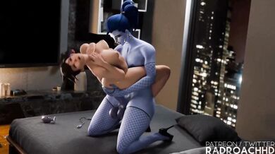 Tracer's Throbbing Widowmaker Meets RadRoachd