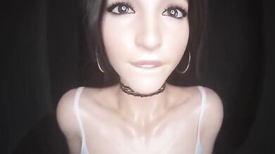 Lara Croft, the sexy archaeologist from Tomb Raider, gets up close and personal with her camera in a steamy hentai scene.