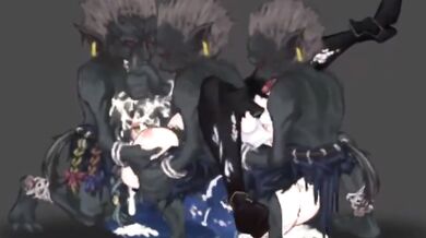 Goblin's Gangbang Aradia in a D-list Test Animation