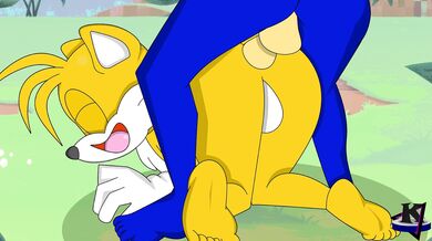 Bukkake Blast: Sonic and Tails' Gang Bang Adventure