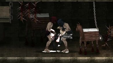 The Evil Queen's Spit Roasting of the Princesses, a Hentai Adventure!