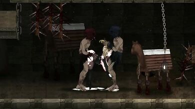 The Evil Queen's Spit Roasting of the Princesses, a Hentai Adventure!