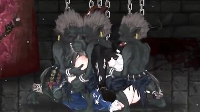 Aradia's Gangbang Orgy with Horny Goblins [D-list]