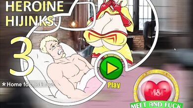 Heroine's Hot and Horny Holiday Homecoming: Super Hijinks 3!