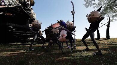 Genshin Impact's Hilichurls Camp Raiden Plead for Fucking