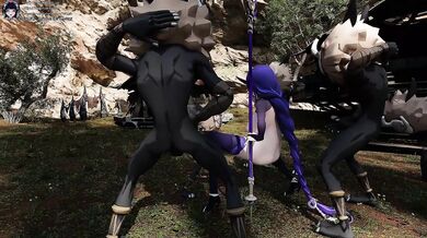 Genshin Impact's Hilichurls Camp Raiden Plead for Fucking