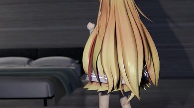 Sour Rin's SHU-Q Sex Dance - Naughty Vocaloid MMD R-18 Scene