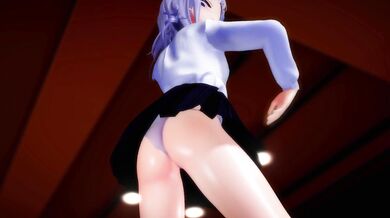 Tender Night Sucking with the White-Haired Beauty, Shiroko Sunaokami