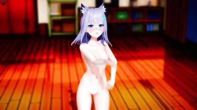 Tender Night Sucking with the White-Haired Beauty, Shiroko Sunaokami