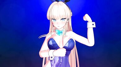 Tokyo Bunnies Gyrate at the Dance Club