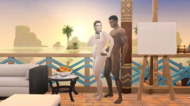 MILF and Stepbrother's Erotic Encounter in The Sims 4 (Rough Threesome)