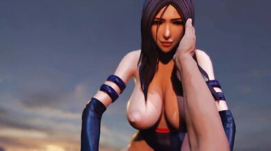 Psylocke's Intense Blowjob Skills
