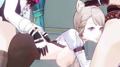 Three-way with Lynette and Aline En for Your Pleasure