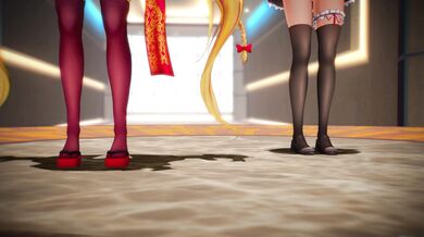 Stripping with a Twist: A Sensual Dance of Chocolate Cream and Erotic Moves (000MMD)