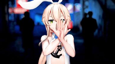 Tomgirl Fuck Fest: Shimakaze's Anal Debut [MMD R18]
