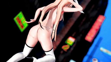 Tomgirl Fuck Fest: Shimakaze's Anal Debut [MMD R18]