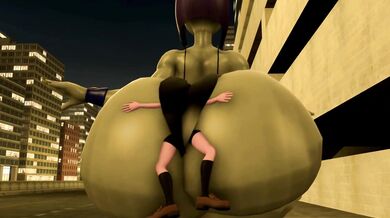 - Giantess Ravens Revenge on Tiny Dumptruck Crew