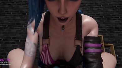 Futa Jinx's Pov Fucking: Ed Blends Hardcore Pleasure