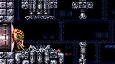Samus has an unexpected encounter, trimmed (CajunSpicyGames).