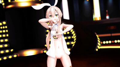 Sailor Shimakaze's Wet Orgasmic Masturbation in Full 3D - GenesisMMD