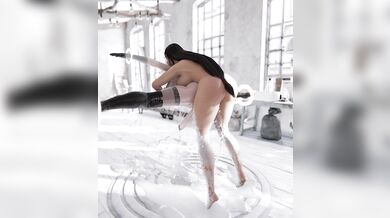 Hot and Sticky Tifa Gets Fucked by 2b's Milky Cream