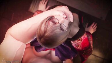 Analized Aranea's Ass After She Fucked Her Stepbrother's Balls Off