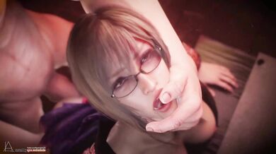 Analized Aranea's Ass After She Fucked Her Stepbrother's Balls Off