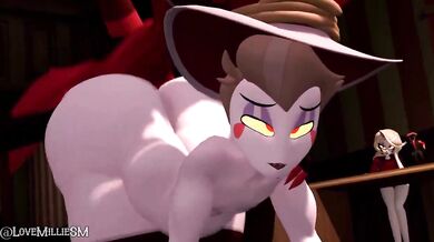 Lucifer's Asshole Destroyed by Alastor's Hammer [LoveMillieSM]