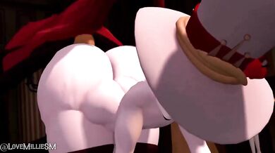 Lucifer's Asshole Destroyed by Alastor's Hammer [LoveMillieSM]