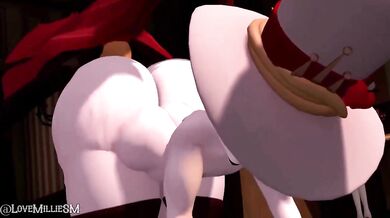 Lucifer's Asshole Destroyed by Alastor's Hammer [LoveMillieSM]