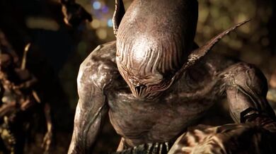 Jill's Intimate Encounter with the Falmer in Ultra HD